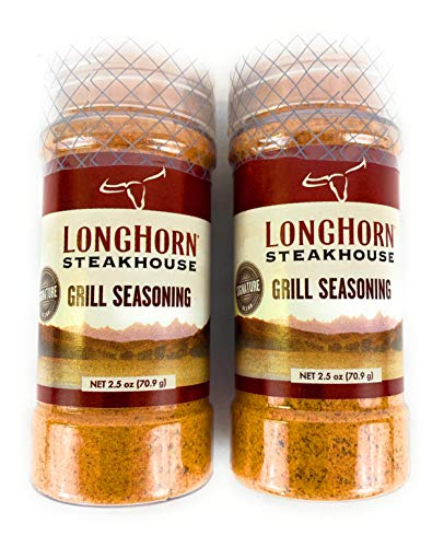 2 Pack Longhorn Steakhouse Signature Grill Seasoning