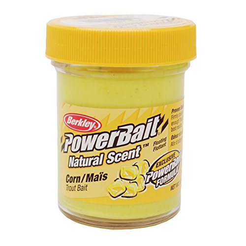 Berkley PowerBait Natural Scent Trout Bait ,Corn Yellow