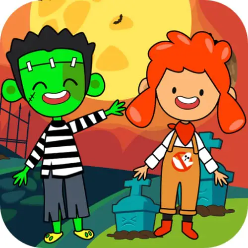 My Pretend Halloween - Trick or Treat Haunted Town & Kids Best Friends Halloween Games