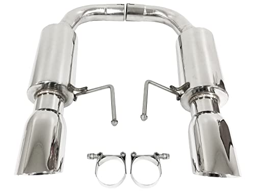NXTSTEP PERFORMANCE Axle Back Exhaust Back compatible with 2015-2021 Ford Mustang V6/ECO EX3041