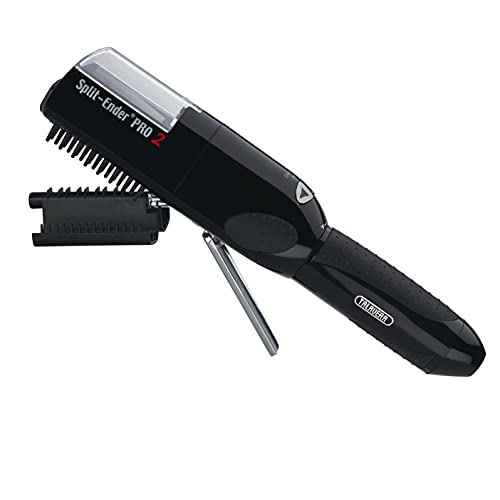 Split Ender Pro 2 Hair Repair Electric Tool for Split Ends, Damaged Hair Trimmer for Broken, Dry, Brittle and Frizzy Split Ends, Men & Women Hair Products for Personal Care - Black
