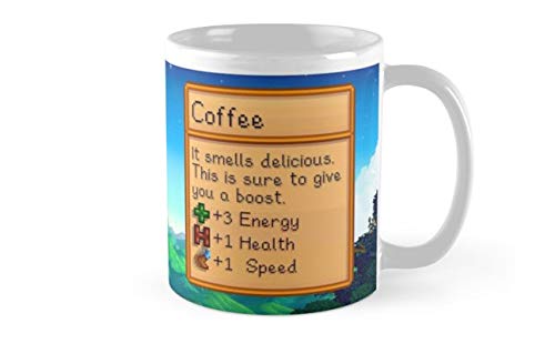 Stardew valley coffee mug Standard Mug Mug Coffee Mug Tea Mug - 11 oz Premium Quality printed coffee mug - Unique Gifting ideas for Friend/coworker/loved ones(One Size)