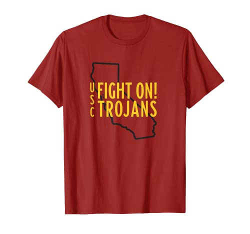 USC Fight On! Trojans California Overlay T-Shirt